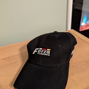 Forza Tuning Black Cap Brand New Adjustable Back